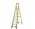 Werner Abru 717 Series Fibreglass Platform Stepladder Trade 12 Tread 7171218