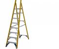 Werner Abru 717 Series Fibreglass Platform Stepladder Trade 12 Tread 7171218