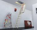 Fakro Wooden Folding Loft Ladder LWF 45 Fire Resistant 3 Section 280cm